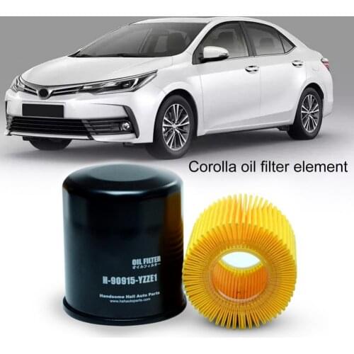 Professional Oil Filter Stable Anti-drain Stainless Steel Fuel Filter with Sealing Ring 90915-YZZE1 for Yaris 1.3 Car Accessory