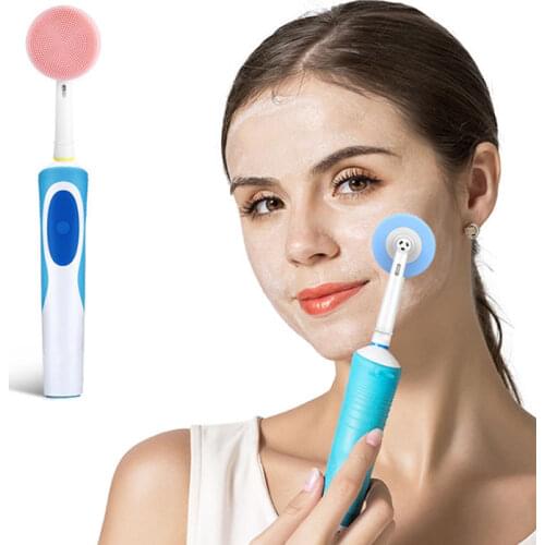 Replacement Brush Heads For Oral-B Electric Toothbrush Facial Cleansing Brush Head Electric Cleansing Head Face Skin Care Tools