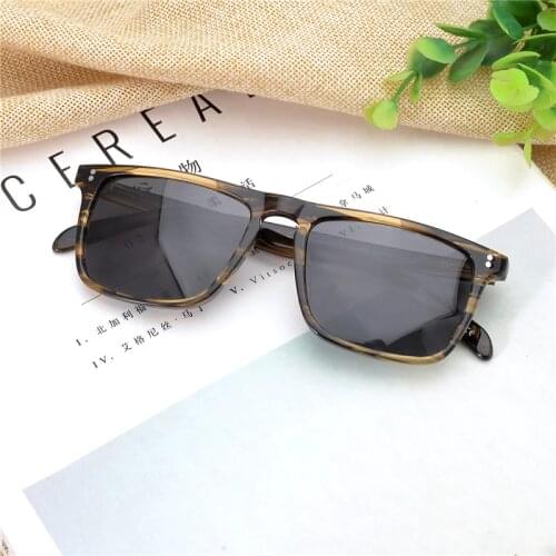Vintage Men Sunglasses OV5189S Polarized Sunglasses Men Brand Designer Rectangle Sun Glasses Gafas de sol Bernardo Sun Glasses