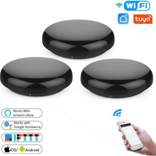 WiFi IR Control Hub Smart Home Infrared Wireless Remote Control DVD AUD AC Air Smart Life Tuya APP Work With Alexa Google Home