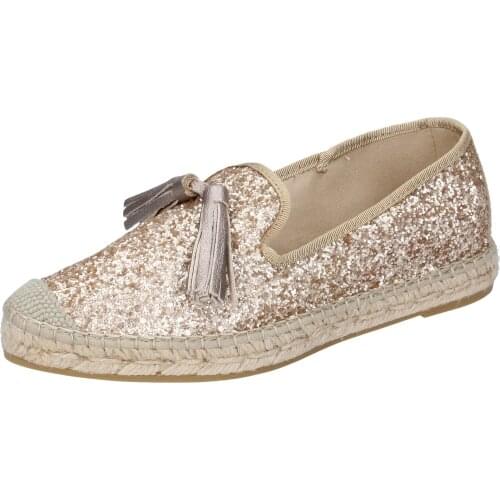 VIDORRETA Slip on woman glitter gold