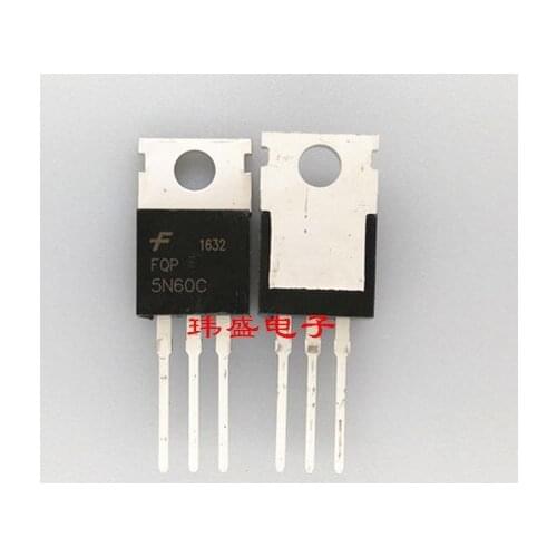 10pcs FQP5N60C 5N60 TO-220 FQP5N60C