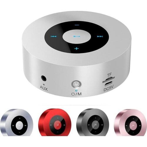 5W Pocket Portable Speaker 15h Music Micro SD Perfect Small Touch Wireless Bluetooth Speaker for Outdoor Travel Sport Hiking