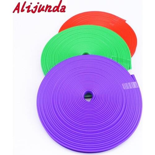 Alijunda 8 Meter/Roll 3M Car Wheel Hub Trim Wheel Rim Protection Cover for Mazda 2 3 5 6 CX5 CX7 CX9 Atenza Axela