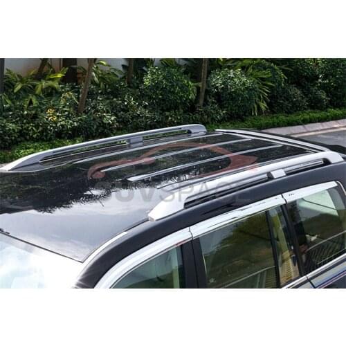 Fit FOR Toyota Land Cruiser FJ200 LC200 2008-2020 aluminium baggage luggage roof rack rail bar