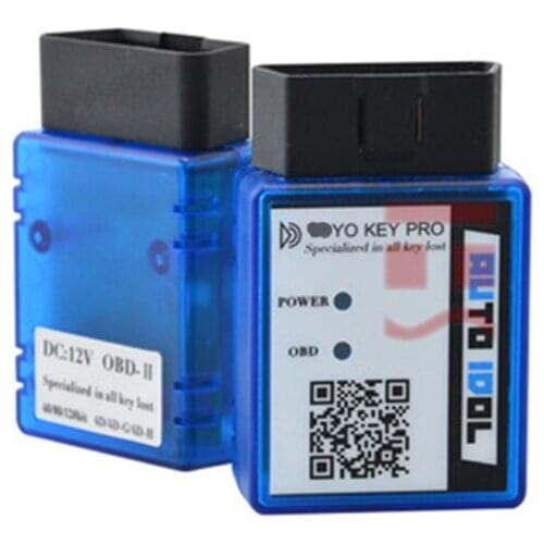 Auto Idol OBD2 Connector Key Pro Specialized All Keys Lost Support 4D G/67/68 Chip OBD II Diagnostic Cars OBD for Toyo