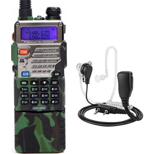 BaoFeng UV-5RE 8W High Power Walkie Talkie 3800mah 10km Uhf Vhf long Range Hiking UV5RE CB Portable Ham Radio & Headset