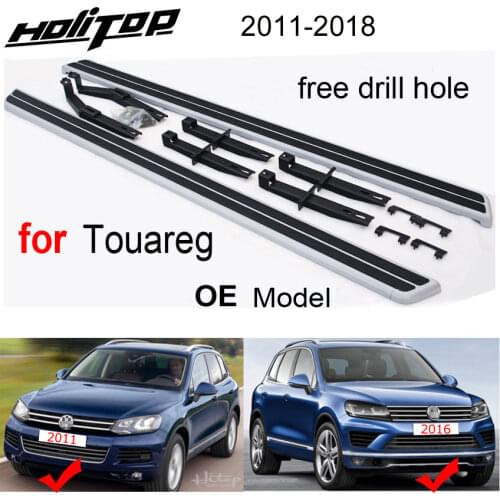 Side bar running board side step nerf bar for VW Volkswagen Touareg 2011-2018,from big factory,need good feedback,no need money
