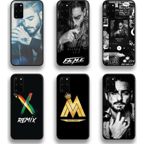 Maluma Hip Hop Rapper Phone Case For Samsung Galaxy S20 FE plus Ultra S6 S7 edge S8 S9 plus S10 5G lite 2020