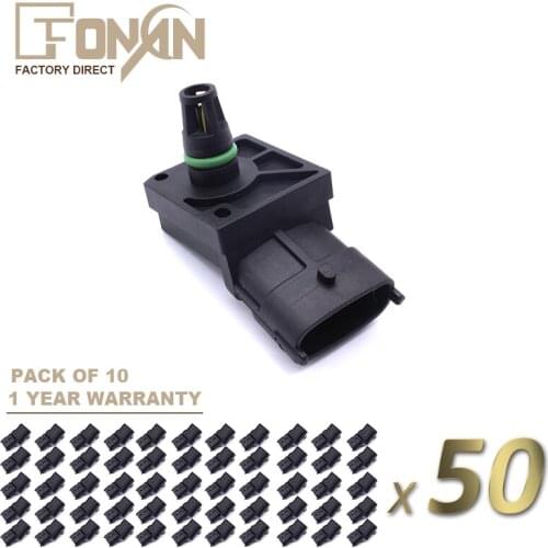 DHL Free Wholesale Manifold Pressure Sensor Map For Renault Master 2.2 Clio Grand Scenic Modus Megane 1.5 8200194432 0281002573