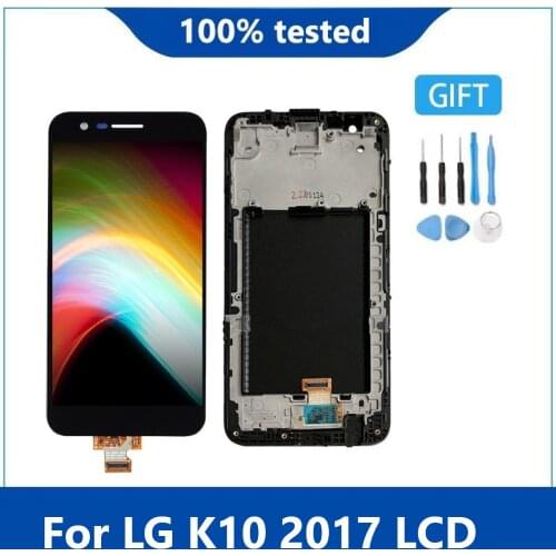 AAA Quality For 5.3" LG K10 2017 M250 M250N M250M M250DS LCD Display Touch Screen Digitizer Assembly For LG K10 2017 Screen