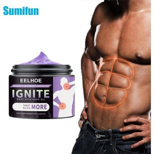20g Abdominal Muscle Cream Anti Cellulite Slimming Fat Burning Ointment Body Firming Strengthening Belly Muscle Tightening