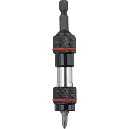 GTBL Magnetic Screwdriver Drill Bit Holder Angle Pivoting Bit Tip Holder Drive Guide Extension Adapter with 10Pcs Screwdriver