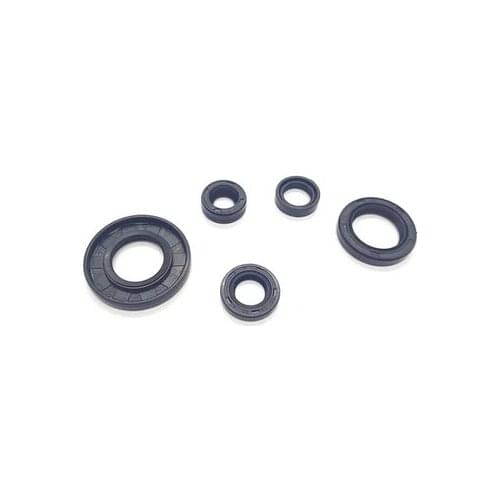 Motorcycle YBR125 full / complete engine oil seal rubber gear shaft seal for Yamaha 125cc YBR 125 engine seal parts