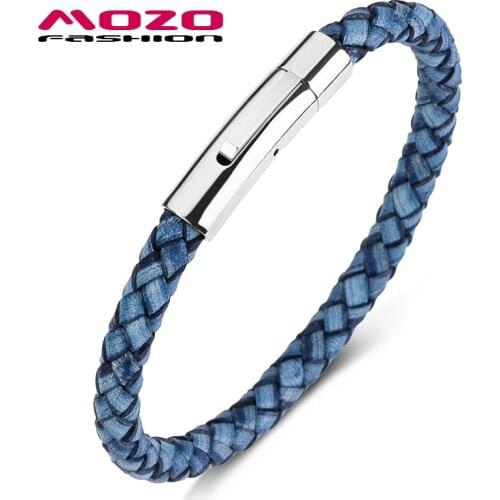 MOZO FASHION Silver Bracelets