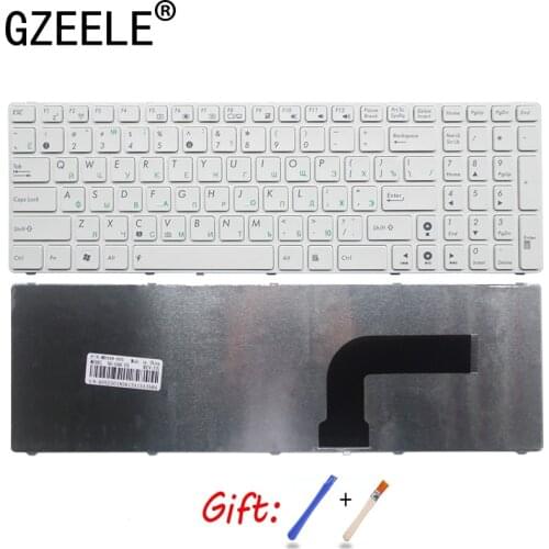 GZEELE RU For ASUS k53s N61 X61 G60 G51 MP-09Q33SU-528 G53S G73S K53SD K53SF K54HR K54HY K54S White New