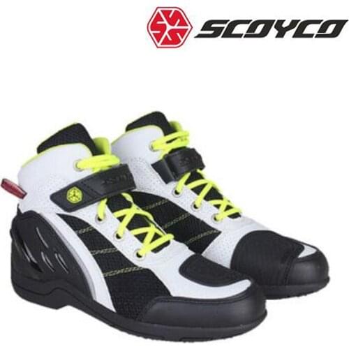 New Motocross Motorcycle boots riding shoes Motorboats summer breathable off-road motorbike boot scoyco Moto racing equipment