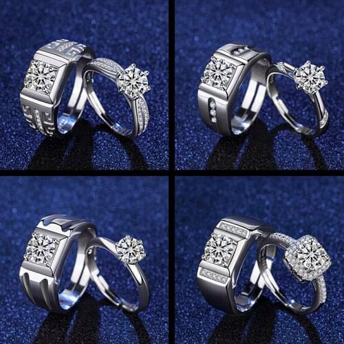 Classic Six-Claw Male and Female Couple Pair Ring Wholesale
