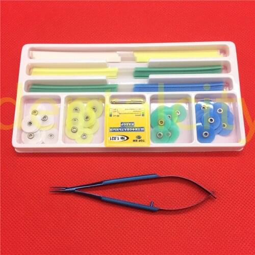 Dental Finishing And Polishing Discs Polishing Strips Mandrel Set Dental Supplies Resin Filling Material Needle holder