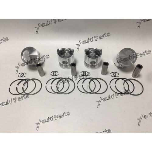 Free Shipping HA Piston With Rings For Mazda Engines