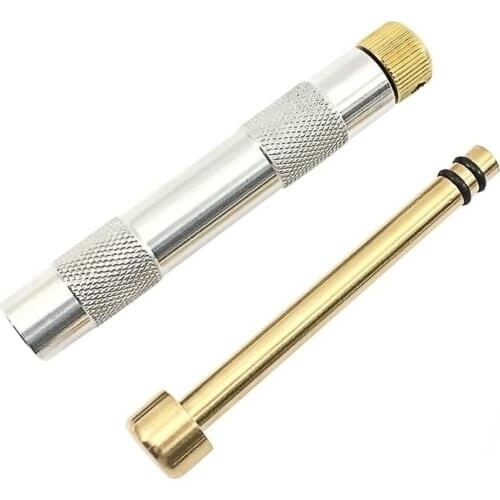 Portable Metal Fire Piston Outdoor Emergency Fire Tube Air Compression Torch Outdoor Camping Picnic Camping Survival Tool