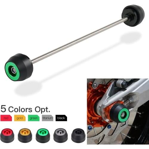 Frame Wheel Rear Axle Sliders For Kawasaki ZX10R ZX10RR ZX-10R ZX-10RR Performance 2016-2020 2019 2018 Falling Crash Pads ZX 10R