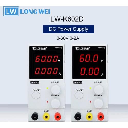 LW-K602D 60V2A High Precision LED Display Adjustable Switching Regulator DC Power Supply Adjustable Laboratory Repair Rework
