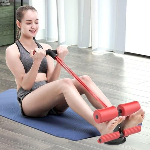Sit Up Aid Trainer Self-Suction Adjustable Multifunctional Sit Ups Assistant Bar Abdominal Muscle Core Household FitnessEquipmet
