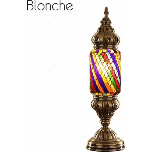 Turkish Led Iron Table Lamps Modern Industrial Desk Lamps for Bedroom Living Room Store Art Decor Light Fixtures Loft Luminarias