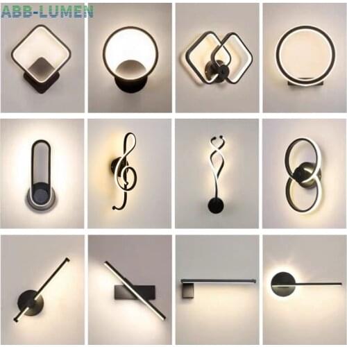 LED Wall Lamp Bedroom Light Nordic Wall lamps Dimmable Living room Wall Bedside lamp led wall Light for home bathroom fixture