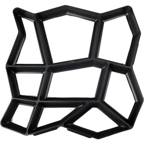 Garden Decoration DIY Path Maker Concrete Molds Cement Mold Concrete Cement Stone Walk Paving Paver Reusable Concrete Brick Mold