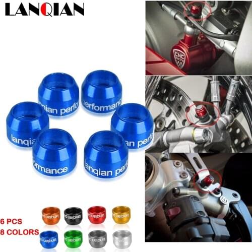 Motorcycle Universal Billet Bleed Valve Cover Kit For Ducati Caliper Master Cylinder Cap HYPERMOTARD 796 821 939 1100 S EVO SP