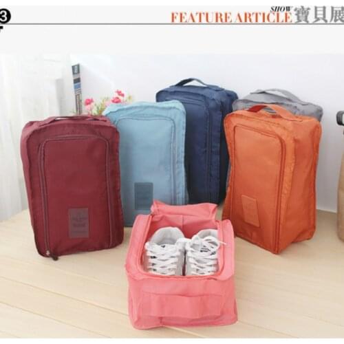 Waterproof Shoes Bag Pouch Storage Travel Bag Portable Shoes Organizer Sorting Pouch Zip Lock
