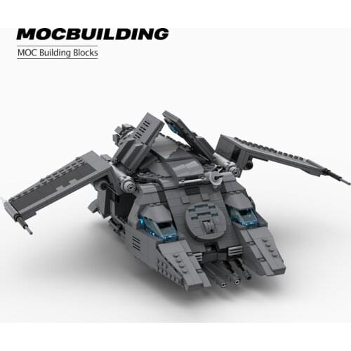 1156PCS MOC Building Blocks Star Movie Imperial High-tech Dropship Transport Military Weapon Model Toys Gift