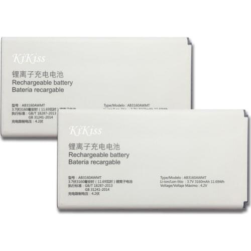 3160mAh AB3160AWMT Battery for Philips E570 E571 for XENIUM CTE570 CTE57 Martphone + Track Code