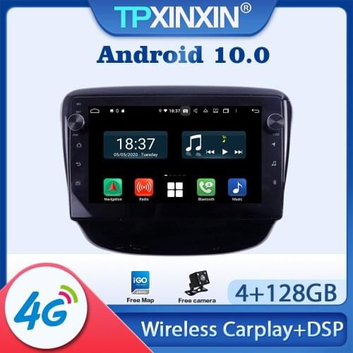 Android 10.0 Car Radio For Chevrolet CAVALIR 2016 - 2019 Multimedia Video Audio Recorder DVD Player Navigation GPS Auto 2 din