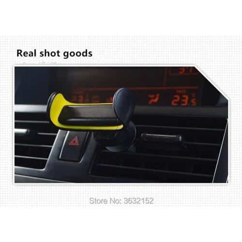 Car Phone Holder for Air Vent Mount Holder Stand 360 Rotation Mobile Phone Stand for Audi a4 a3 q5 q7 a5 b6 b8 a6 c5 b7 c6