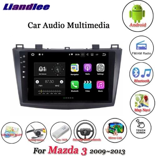 Car Android System For Mazda 3 BL 2009-2013 Stereo Radio Multimedia Player Video Wifi BT GPS Navigation
