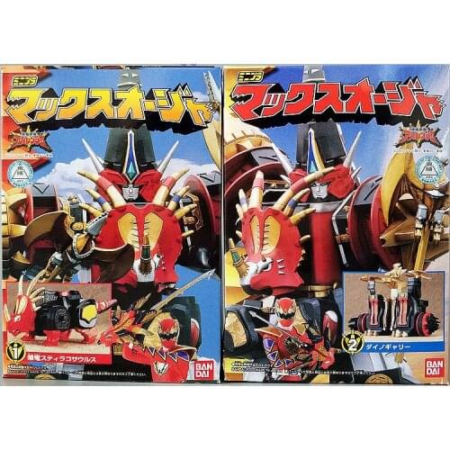 Bandai Genuine Bakuryuu Sentai Abaranger Limited Assembling Action Figure Model Toys