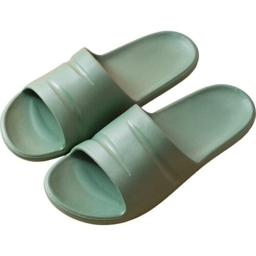 Home EVA Shoes Female Summer Indoor Hotel Mute Deodorant Quick-Drying Couple Bathroom Bath Soft Bottom Men Sandals And Slippers