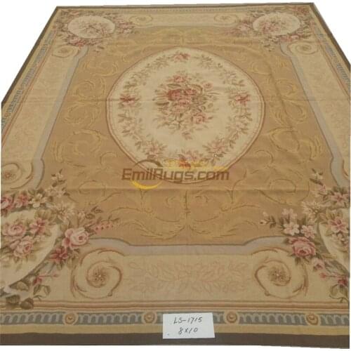 Art Hand-made Carpet Vicars Wife Pattern Stitch Point Carpet Roman Bells Runner Carpets For Home Decoration