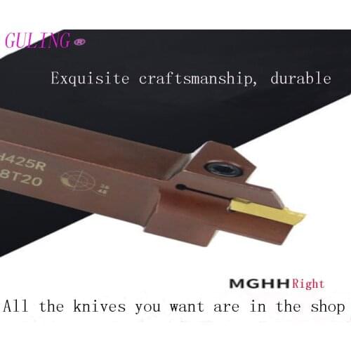 GULING CNC MGHH Cutter MGHH320R 325R 420R 425R Toolholders Machining End Face Lathe Arbor Inner Hole Grooving Turning Tool