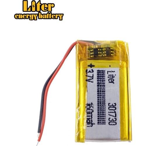 3.7v lithium battery 301730 160mah recording pen wireless earphone point reading pen