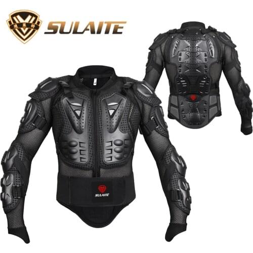 Motorcycle Jackets Motorbike Body Protector Racing Motocross Full Body Armor Spine Chest Protective Gear Moto Jacket