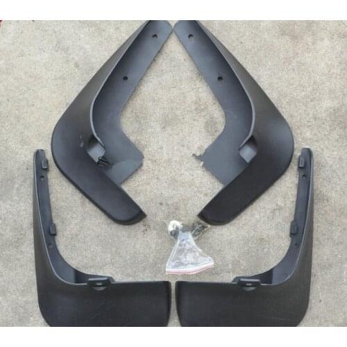 New Black Stylish Mud Flaps Splash Guard Mudguard Mudflaps Fenders 4pcs For Nissan NV200 2010 2011 2012 2013 2014 2015 2016