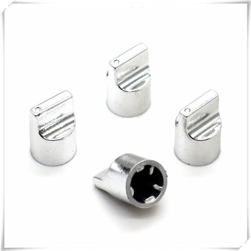 10 Pieces Plastic Half Shaft Knob Diameter 10mm Height 14.5mm Potentiometer Encoder Knob 180 Degree D-Shaped Inner Hole 6mm