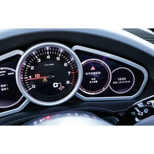 Fit for Porsche 18 Cayenne instrument panel decoration ring frame for Panamera new 971 interior modification decoration