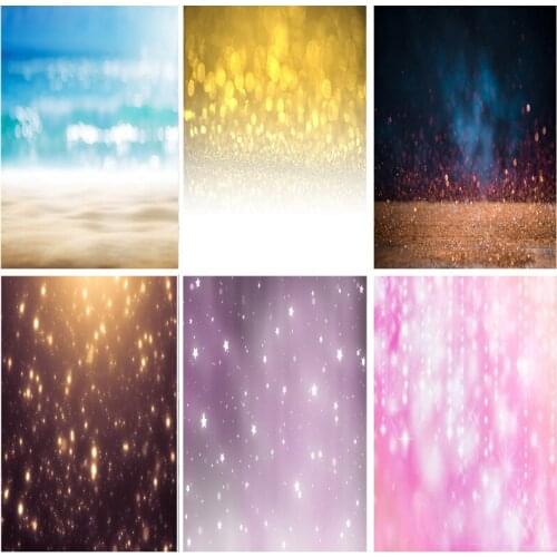 SHENGYONGBAO Vinyl Bokeh Photography Backdrops Glitter Light Spot Photo Background Studio Photocalls Props 21318 GBT-78