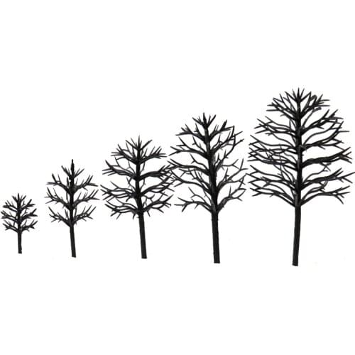 100PCS building model tree pole making tree layout Diy kit sand table scene multiple sizes simulation plant diorama