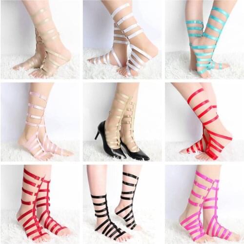 2pc Elastic Bondage Harness Leg Accessories Dance Rave Costume Womens Underwear Clothing Punk Gothic Style Suspender Garters